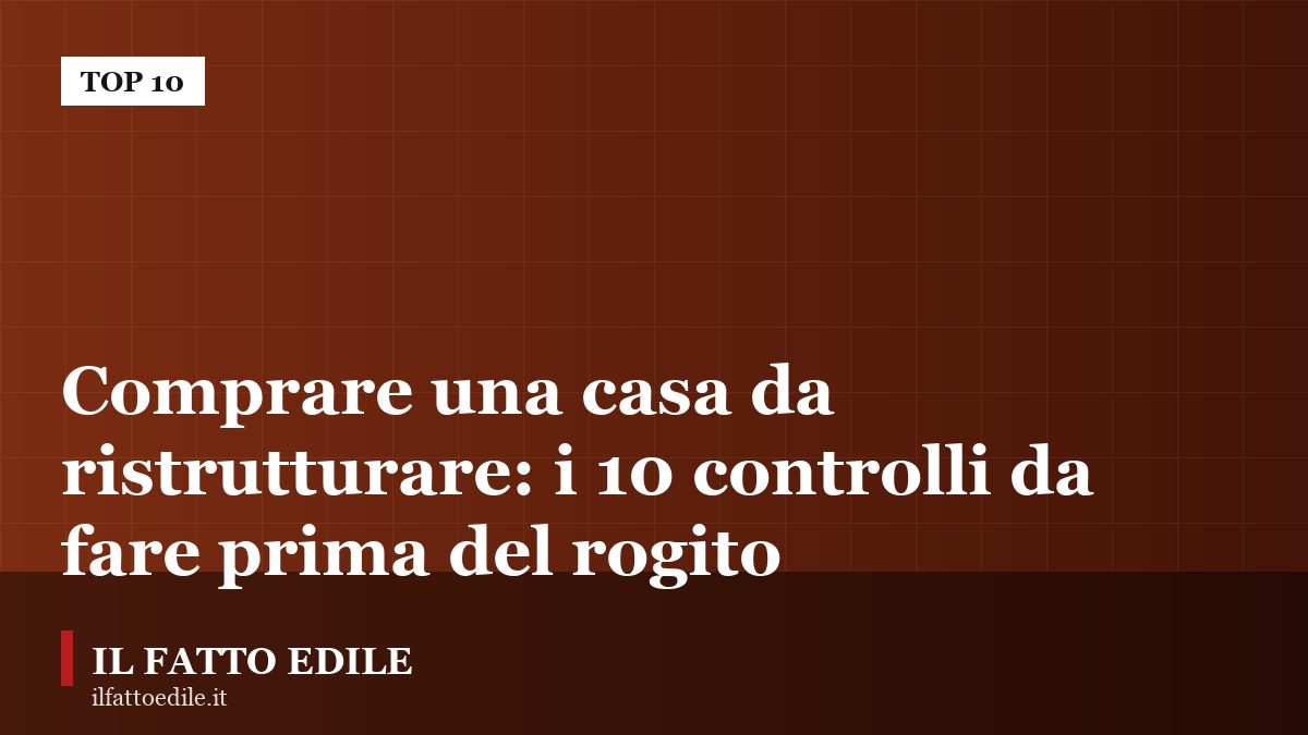Interno di appartamento datato da ristrutturare con tecnico che verifica murature e impianti