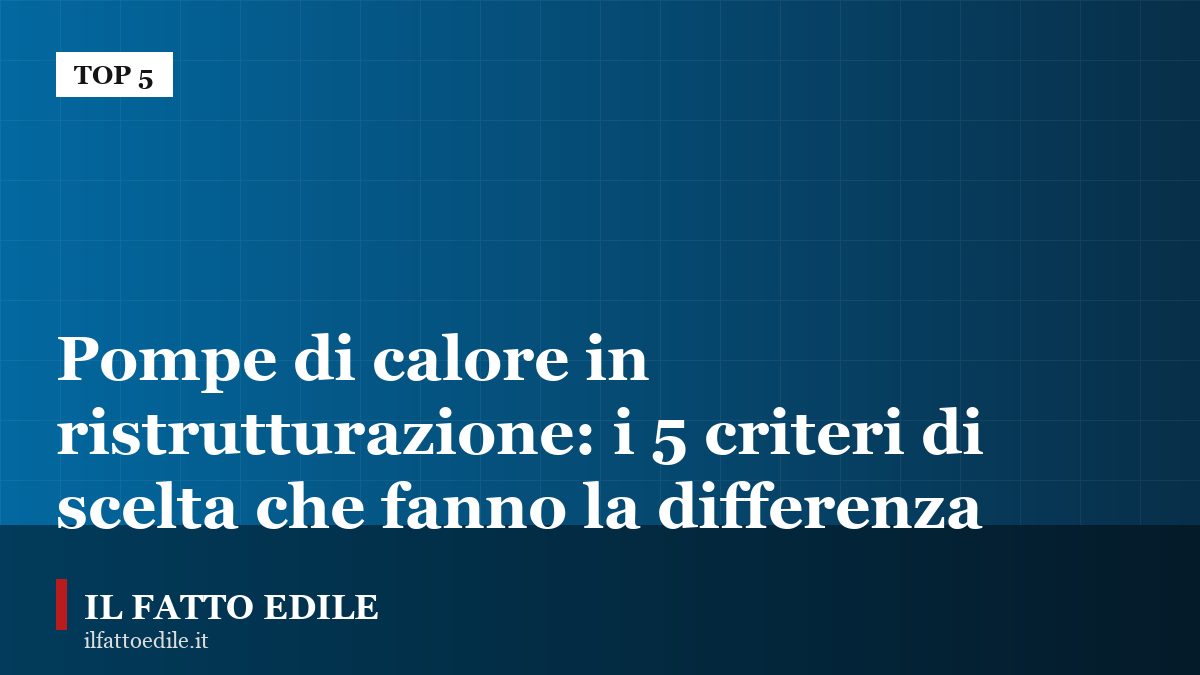 Unità esterna di una pompa di calore installata sul balcone di un edificio ristrutturato