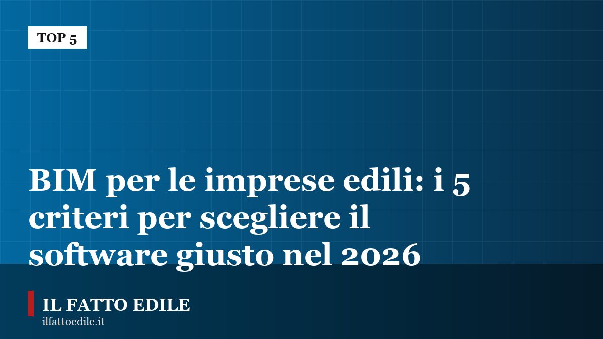 Tecnico in cantiere che consulta un modello BIM tridimensionale su un tablet